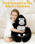 Animal,23.6" MaoGoLan Big Gorilla Stuffed Giant Gorilla Plush Toy,Soft and Cuddly Companion Plushie Gift for Gorilla