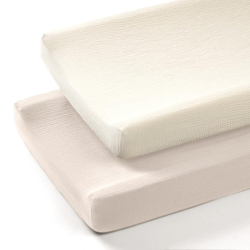 Termichy Muslin Changing Pad Covers: Baby Diaper Changing Table Covers - Changing
