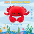 10 Inches Crab Stuffed Animal Cute Crab Plush Toy Super Soft Ocean Stuffed Animals Small Sea Creature Animal Plushies