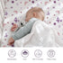 2pk Little Grape Land Crib Sheets for Boys and Girls, Baby Crib Fitted Sheet for Standard Size Crib and Toddler