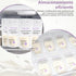 MomMed 6oz (200 Count) Breast Milk Storage Bags with Color-Changing Temperature Indicator - Self-Standing No-Leak