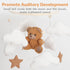 NICEMER Baby Mobile for Crib Teddy Bear Cloud Crib Mobile for Boys and Girls Nursery Mobile Gender Neutral Crib Hanging