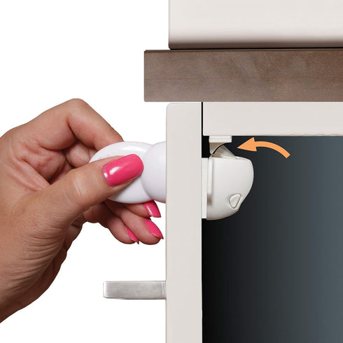 Dreambaby Adhesive Mag Lock Replacement Spare Key (1 Pc) - White - Suitable for Cabinet & Drawers Magnetic Locks