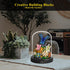 Flower Bouquet Building Set for Adults - Mini Plant Bonsai Tree Friend Set, Home Decor Gift for Kids, Birthday Gift for