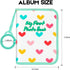 My First Photo Book for Baby or Toddlers, 21 4x6 Photos, Soft Cloth Family Album, Cute Gift for Newborns (Green)