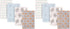 Luvable Friends Unisex Baby Cotton Flannel Burp Cloths, Wild Free, One Size