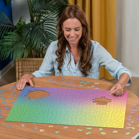 631 12000146 Ravensburger Krypt Gradient Piece Challenge Jigsaw Puzzle for Adults - - Handcrafted Tooling, Made
