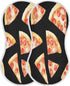 YETTASBIN Pizza Muslin Baby Burp Cloth, Super Soft Absorbent Cotton Burp Rag Baby Bibs Feeding Cloth for Newborn Boys