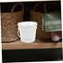 Holibanna Large Plastic Wipe Dispenser Bucket with Lid and Handle Portable Wipes Container for Car and Baby Use