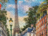 Majestic by Springbok - 1000 Piece Jigsaw Puzzle - Paris Street Life - Made in USA - Compact Box