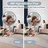 ZHENHAN 24/7 Mini Camera Wireless Indoor Security Camera with Night Vision: Motion Detection, Dual Storage (Cloud/SD)