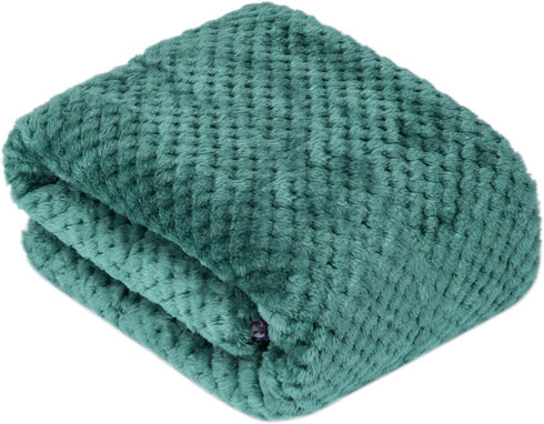 Cozy 3040, Fuzzy Sherpa Reversible Blanket for Baby, Soft Warm Coral Fleece Toddler, Infant or Newborn Reversible
