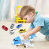 Transport Cargo Airplane Car Toy Play Set - For Boys and Girls Ages 3+
