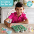 MindWare Turtle Stepping Stone Kit: Paint Your Own Stepping Stones for Kids Craft Kit Includes Paint, Brushes