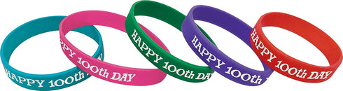 Teacher Created Resources Happy 100th Day Wristband Pack, of 10