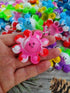 12 Packs Bulk Octopus Fidget Bubble Mini Pop Keychain Fidget for Teens and Kids, Birthday Party Favors Supplies