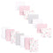 Hudson Baby Unisex Baby Cotton Flannel Burp Cloths and Receiving Blankets, 14-Piece,