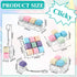 Oppaxf 6Pcs Keyboard Fidget Toy Keyboard Fidget Keychain Decompression Toys Fidget Clicker Keyboard,Fidget Keychain