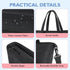 mommore Diaper Bag Tote with Stroller Organizer Puffer Bag Large Capacity Baby Bag with Changing Pad for Travel
