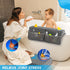 OS OMYSTYLE Elbow Set, 1.5'' Elbow Baby Bath Kneeler and Rest Pad Thick Quickly Dry Bathtub Kneeler Pad with Baby Toys