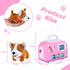 Gifts2U Set, 3-8 Pet Care Cage Play Vet Clinic and Doctor Kit for Kids with Dress Up Costume, Doctor Medical Pretend