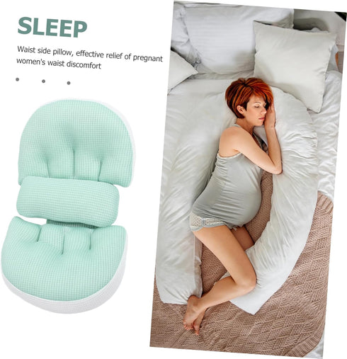 Small Maternity Pillow with Lumbar Support - Ideal for Pregnant Comfort
