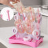 Generic 16-Hook Bottle Drying Rack - Folding Drainer, Organizer for Feeding Tubes, Kids Bottle Drying Rack Organizer