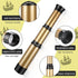 Aubric 4pcs Pack Kids Pirate Telescope & Compass Toy Kits Plastic Collapsible Handheld Retro Telescope Spyglass