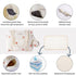 3pc Set, GOBABYMART Diaper Bag Tote Hospital Bag for Labor & Delivery, Maternity Travel Bag with Changing Pad