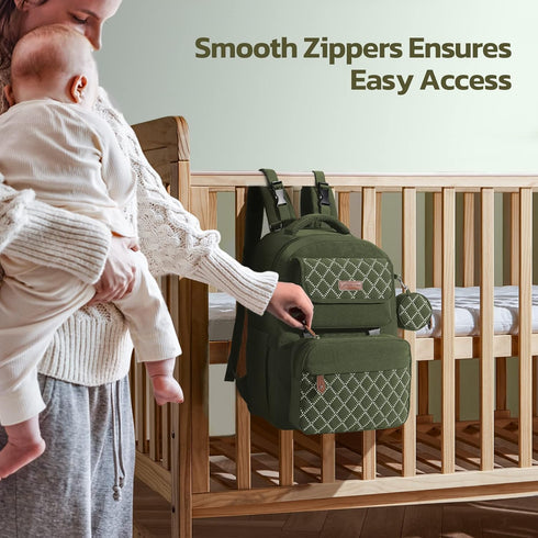 Bag,29L-45L Backpack 2 Large Diaper Expandable Diaper Bag for Kids/Twins Baby Stuff, with Removable Cross Body Bottle