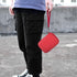 PAIYULE Travel Case Compatible with RG353V Retro Handheld Game Console, Organizer Carrying Bag (Red)