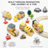 Set Le Toy Van Wooden Construction Vehicles