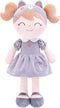 Gloveleya Baby Doll Girl Gifts, Soft Plush Kitty Cat Doll 12" with Gift Box