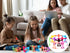 BlissfulTie (10 Magnetic-People-Magnet-Men Toys, Magnetic Travel Toys Portable, Clever Fun Magnets for Kids, Colorful