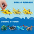 16 Playset, 3+ JOYIN Pcs Pull Back Airplane Toys, Boys Plane Aircraft Incl Helicopter, Fighter, Bomber, Gifts
