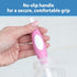 1-Pack Dr. Brown's Soft Touch No Scratch Baby Bottle Cleaning Brush Nipple Cleaner with Stand and Storage Clip, BPA