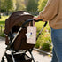 Floral Quilted Baby Wipe Holder - Portable Wet Wipes Pouch for Stroller and Car