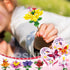 30PCS 6 PARSUP Valentines Day Gifts for Kids, Different Artificial Flower Building Block with Valentines Gift Boxes
