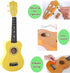 Kids Guitar Acoustic, Jakeloo 21 Inch Wooden Guitar Toy for 3-9 Year Old Boys and Girls, Musical Instrument