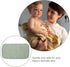 MUELODSIC 6-Layer 2550cm Set 6 Cotton Towels Muslin Burp Cloths Soft Washcloths for Newborns Dark Green of for Bathing