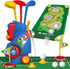 Liberry Toddler Golf Set for Boys & Girls Age 2-5, Upgraded Kids Golf Cart with Cornhole Board & Putting Mat