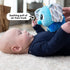 Lamaze Puffaboo Elephant Baby Toy, Soft Squeaky Elephant with Crinkly Ears for Sensory Play
