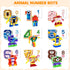 10-in-1 3+, 10 Animal Number Robots Transforming Toys STEM Learning Toys for Kids Ages Number Blocks with Digital