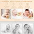 Orzbow Baby Sensory Teething Teether Toys - Infant Montessori Silicone Rattle Balls for 3-6-12-18 Months Sucking Needs,