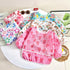 5 Pack 6-36 PandaEar Baby Long Sleeve Bibs| Waterproof Full Sleeve Bib for Baby Infant Toddler Months