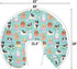 Summer Cute Dogs on Floats Baby Nursing Pillow Covers for Boy Girl Puppy Pool Party Nursery Feeding Pillowcase