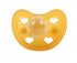 SWEETIE Rubber Pacifier - Natural Rounded Heart Shape Rubber Pacifier (0-6 Small)