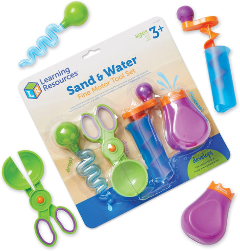 Learning Resources Sand & Water Fine Motor Set - Fidget Toys, Toddler Daycare Essentials for Kids
