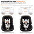 Adjustable Infants and Baby Neck Head Support,U-Shape Children Travel Pillow Cushion for Car Seat,Offers Protection