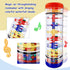 LOOIKOOS Rainmaker Rain Stick Musical Instrument for Babies, Sensory Developmental Toy for Toddler Musical Play